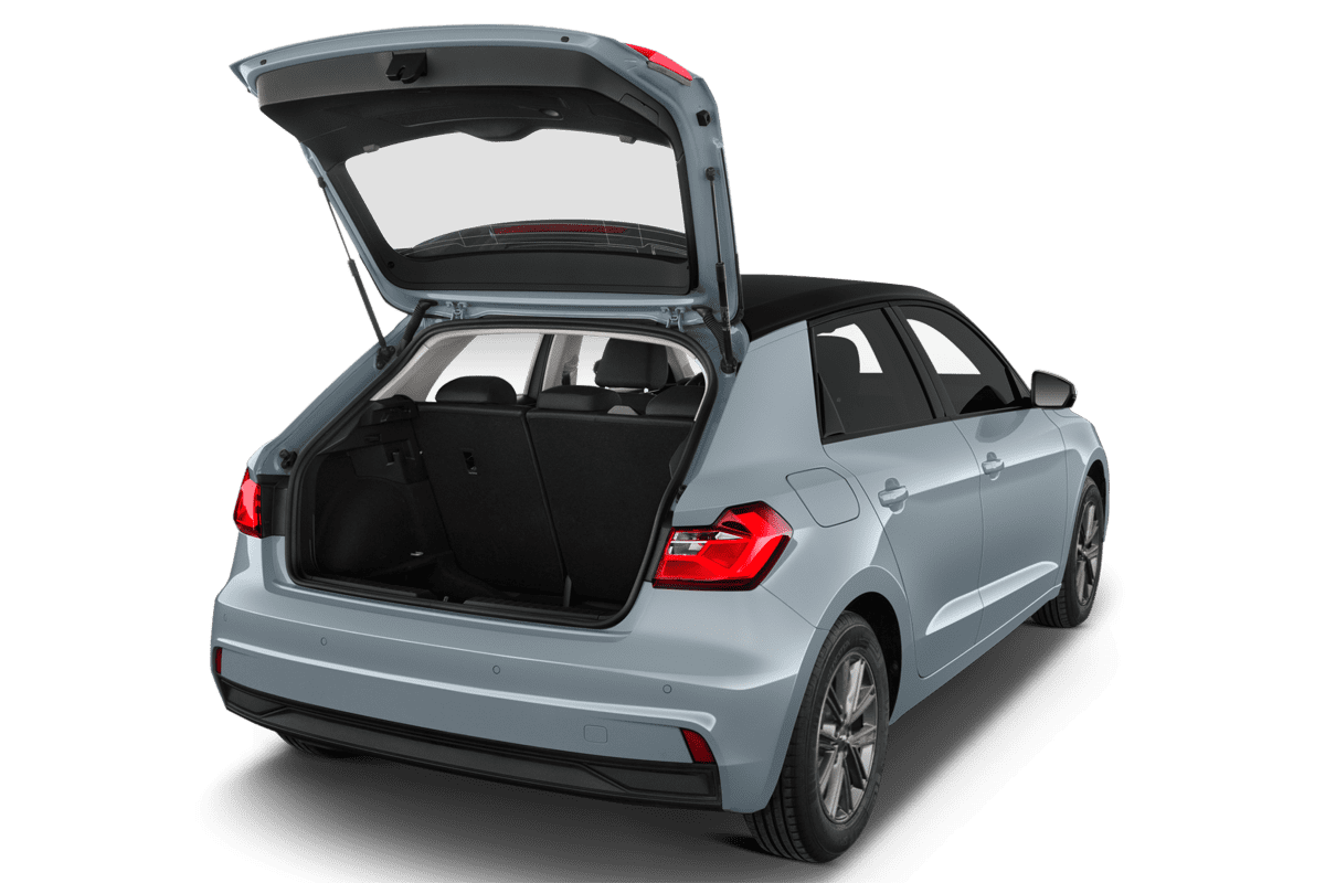 Kofferraum eines Audi A1 Sportback