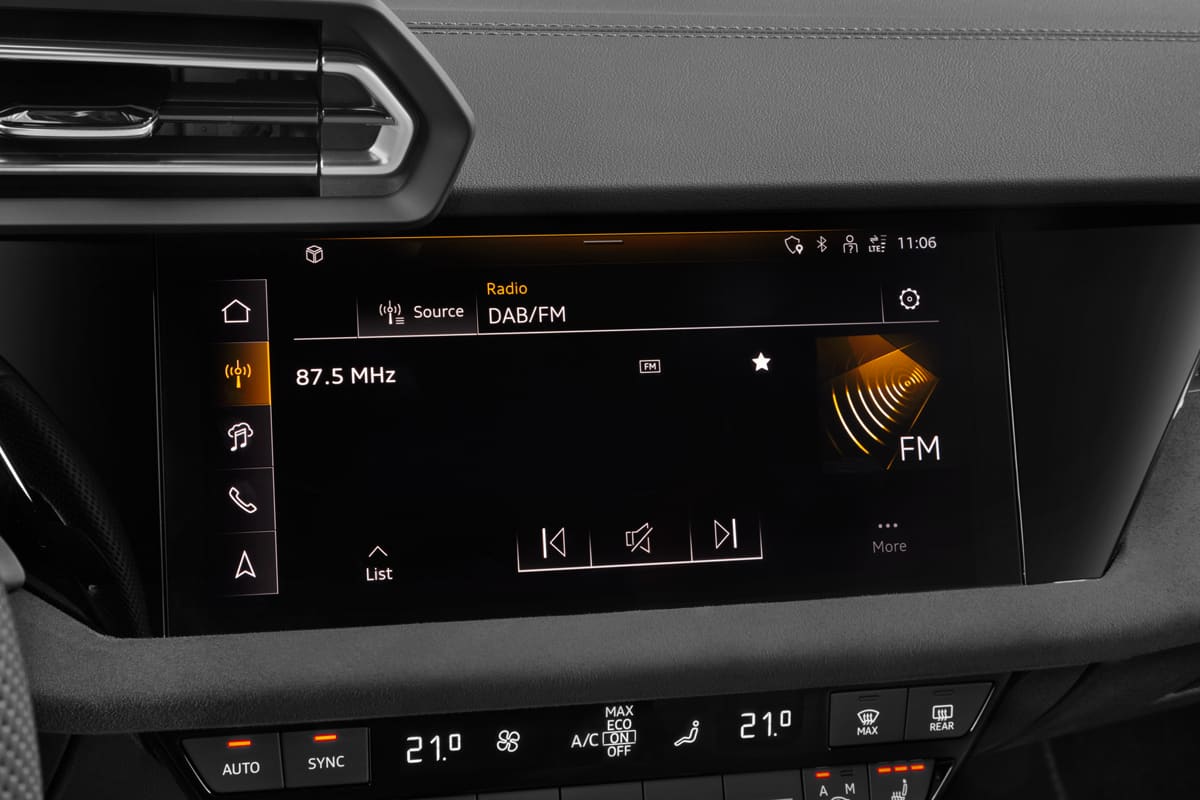 Audiosystem eines Audi A3 allstreet