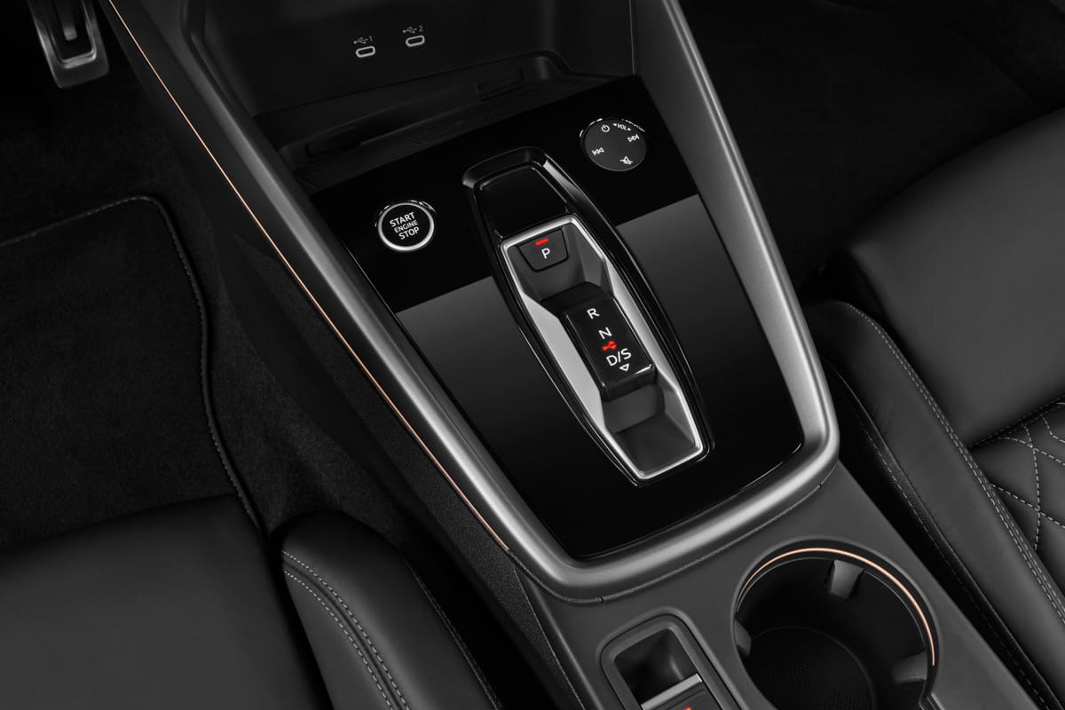 Schaltknüppel eines Audi A3 allstreet