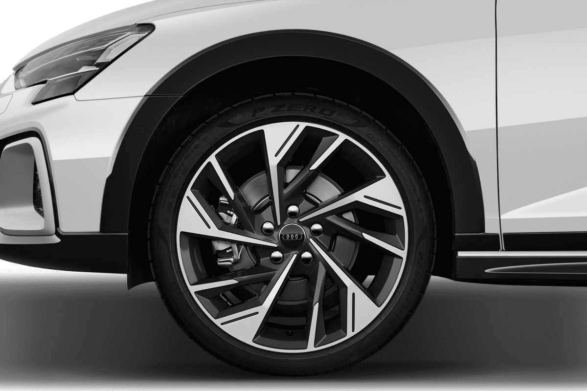 Radkappe oder Felge eines Audi A3 allstreet