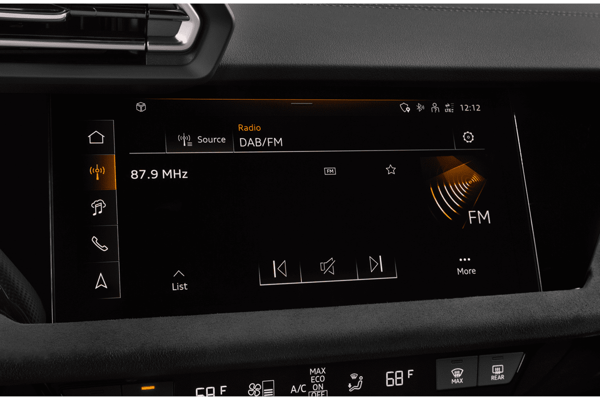 Audiosystem eines Audi A3 Limousine