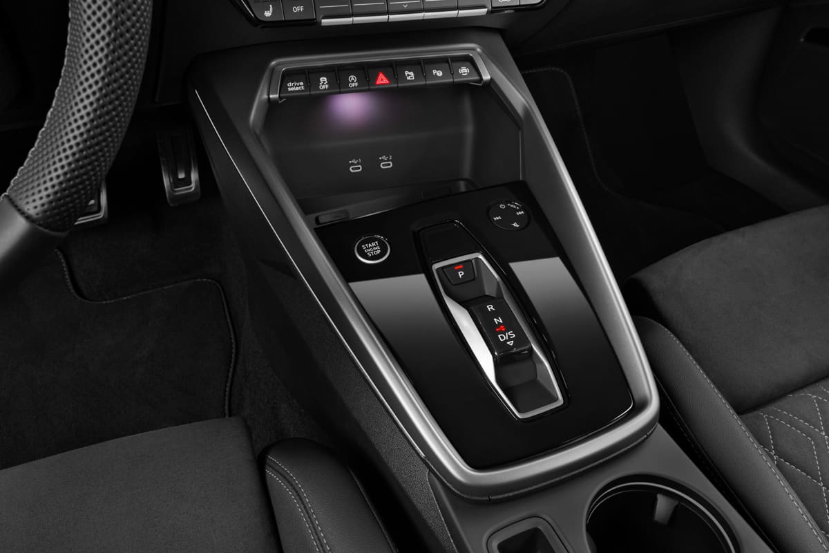 Schaltknüppel eines Audi A3 Limousine