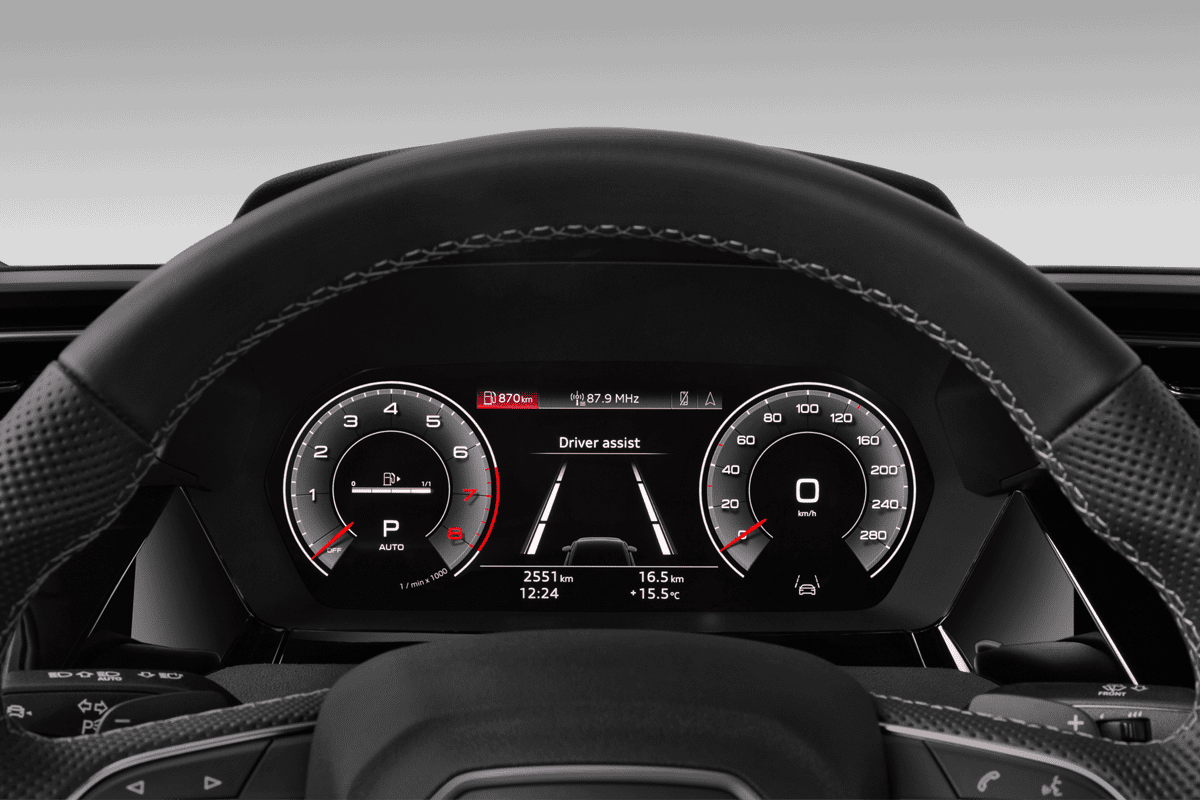 Kombiinstrument eines Audi A3 Limousine