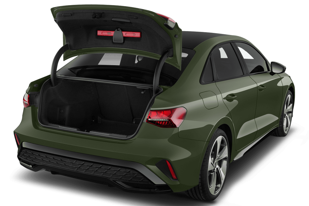 Kofferraum eines Audi A3 Limousine