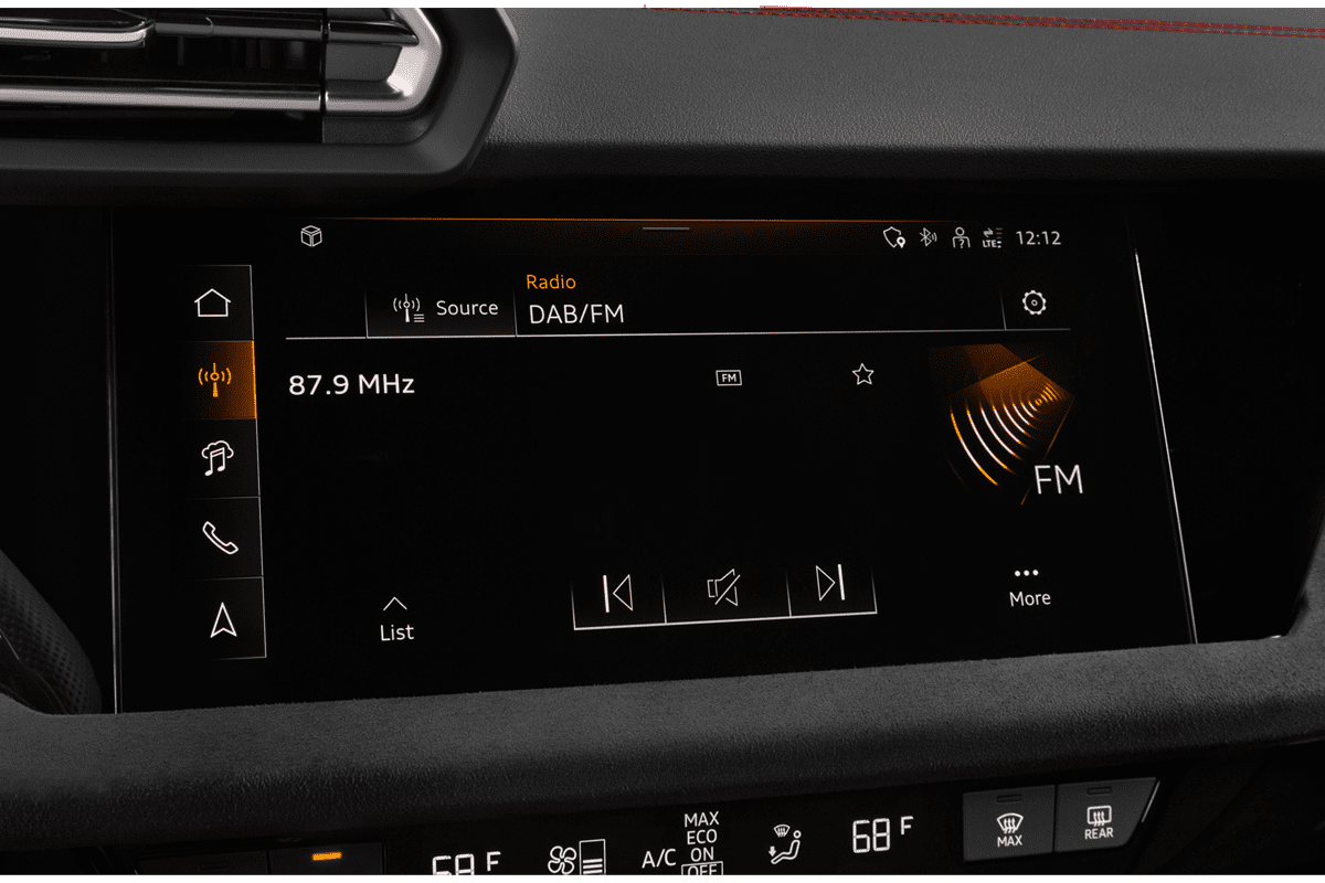 Audiosystem eines Audi A3 Sportback