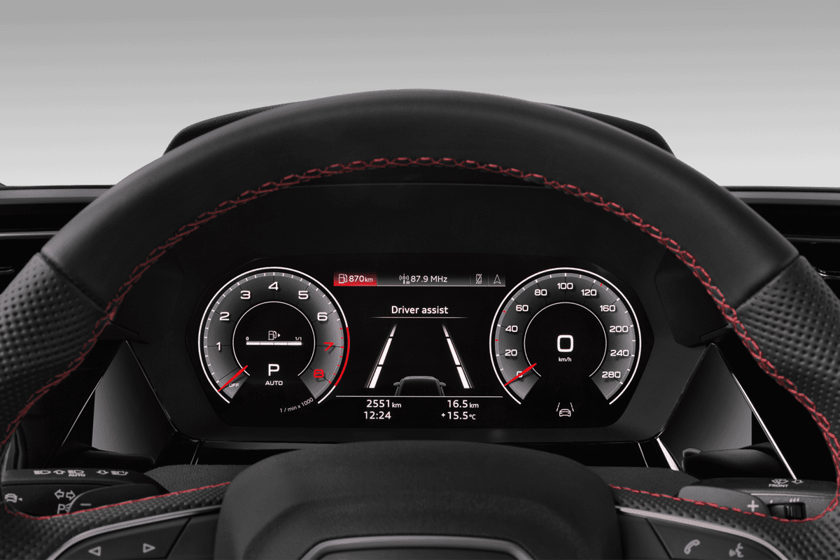 Kombiinstrument eines Audi A3 Sportback