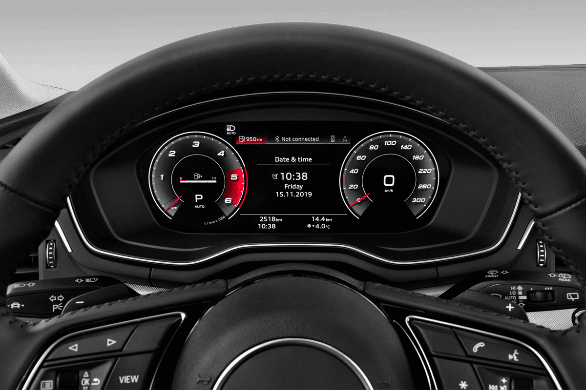 Kombiinstrument eines Audi A4 Allroad quattro