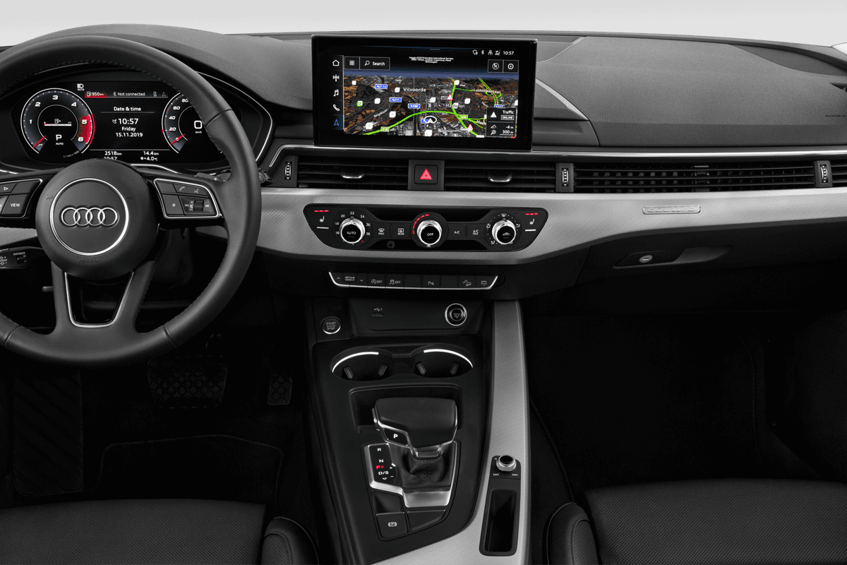 Mittelkonsole eines Audi A4 Allroad quattro