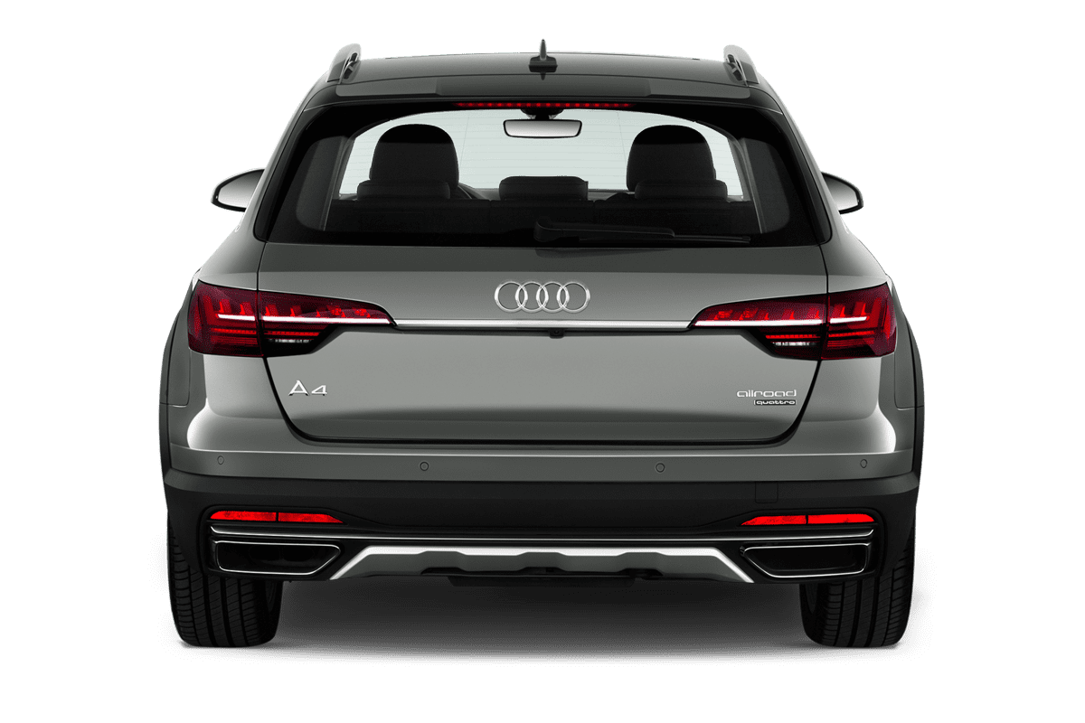 Heckansicht eines Audi A4 Allroad quattro