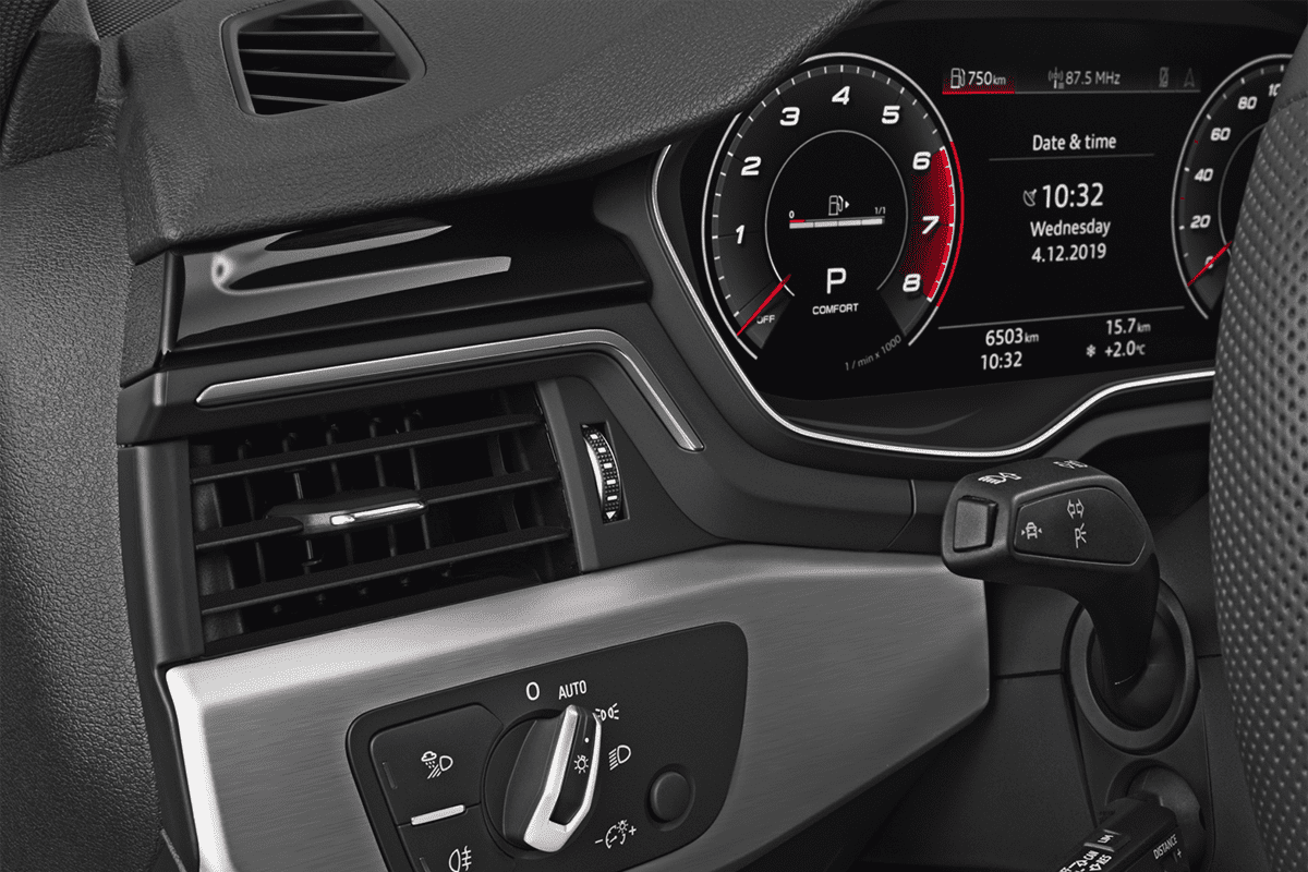 Lüftung eines Audi A4 Avant