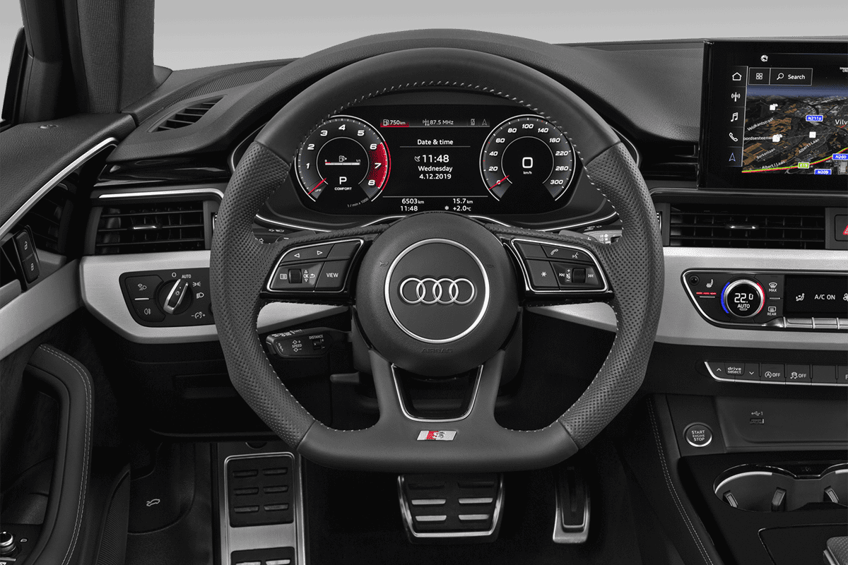 Lenkrad eines Audi A4 Avant