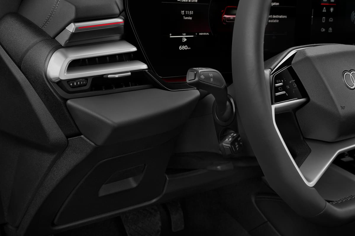 Lüftung eines Audi A5 Limousine 