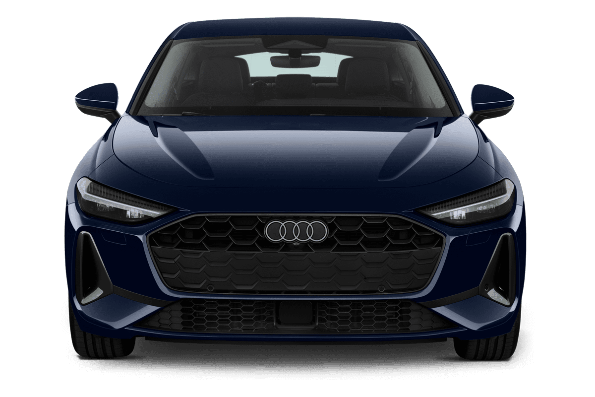 Frontansicht eines Audi A5 Limousine , freigestellt