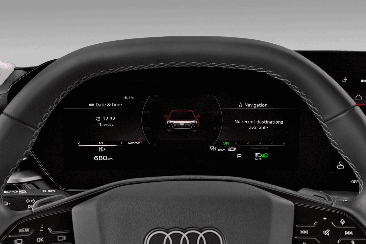 Kombiinstrument eines Audi A5 Limousine 