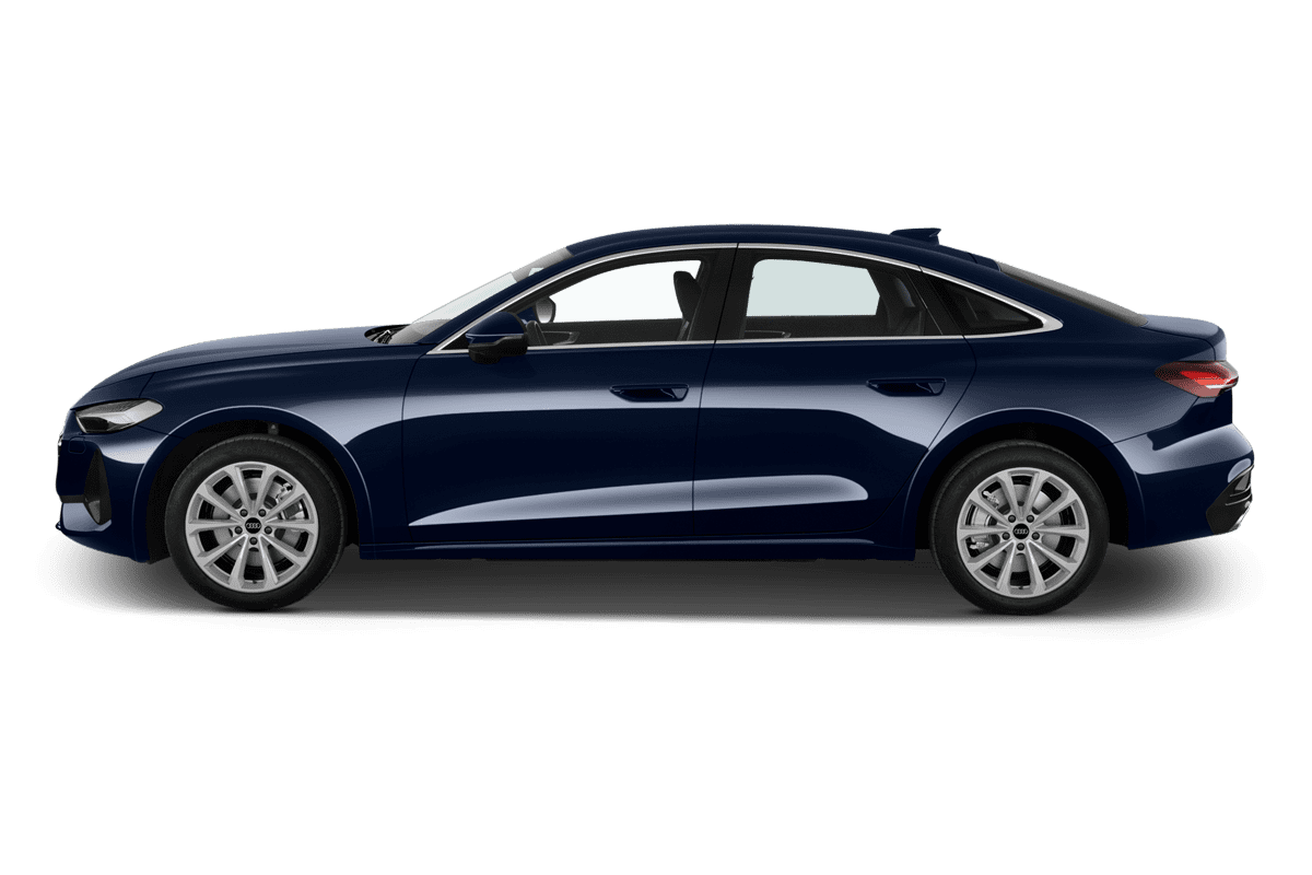Seitenansicht eines Audi A5 Limousine 