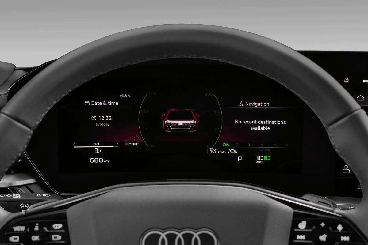 Kombiinstrument eines Audi A5 Limousine 