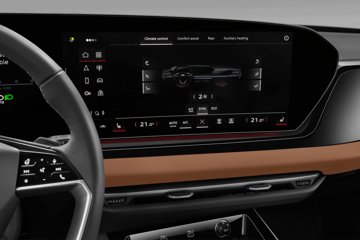 Klimasteuerung eines Audi A5 Limousine 