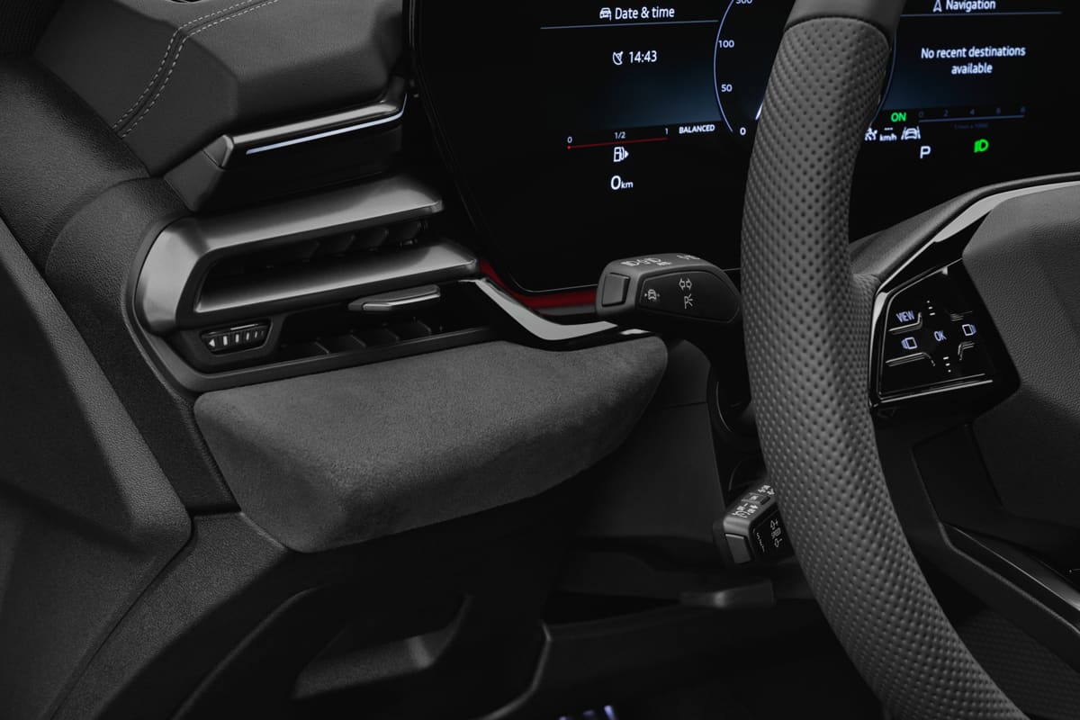 Lüftung eines Audi A5 Avant 