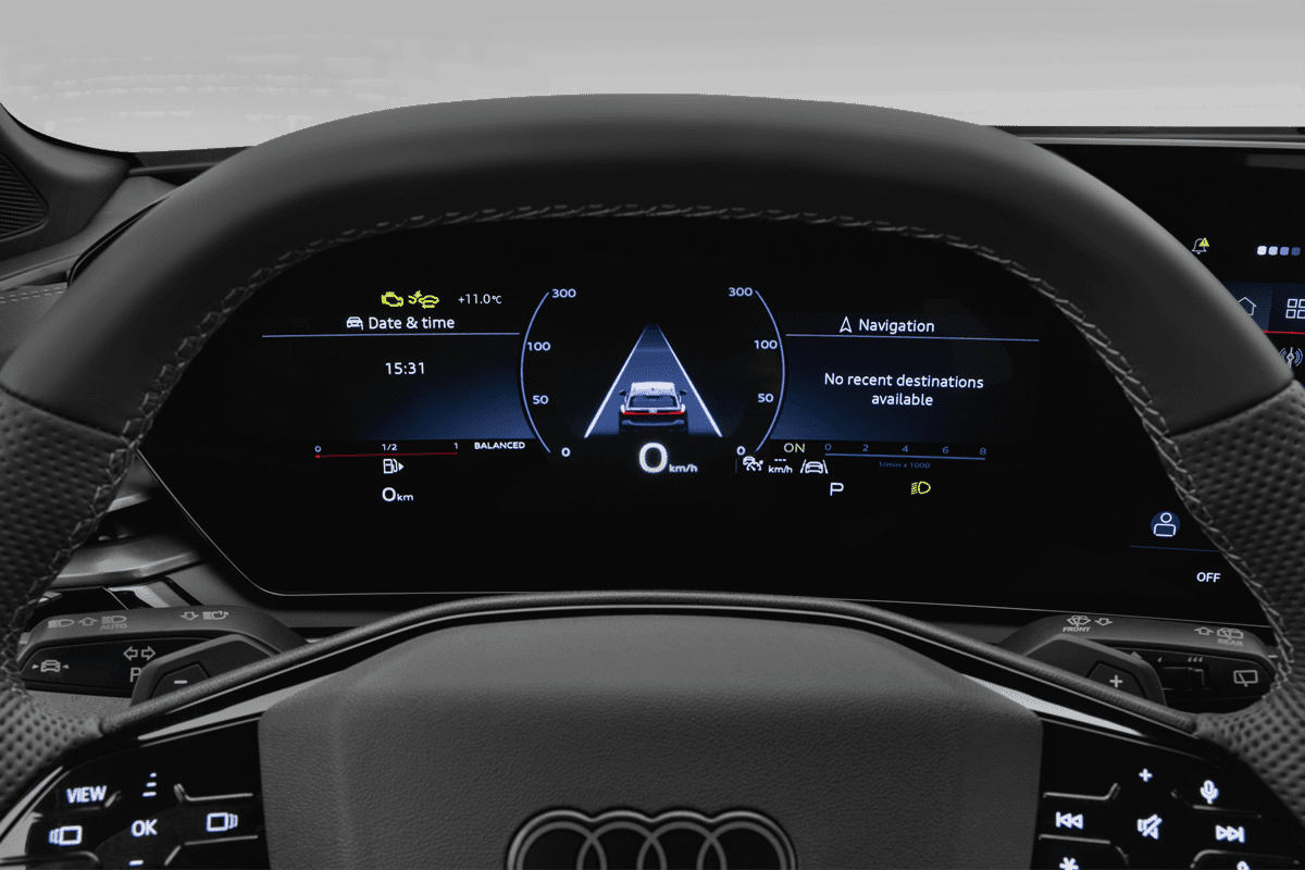 Kombiinstrument eines Audi A5 Avant 