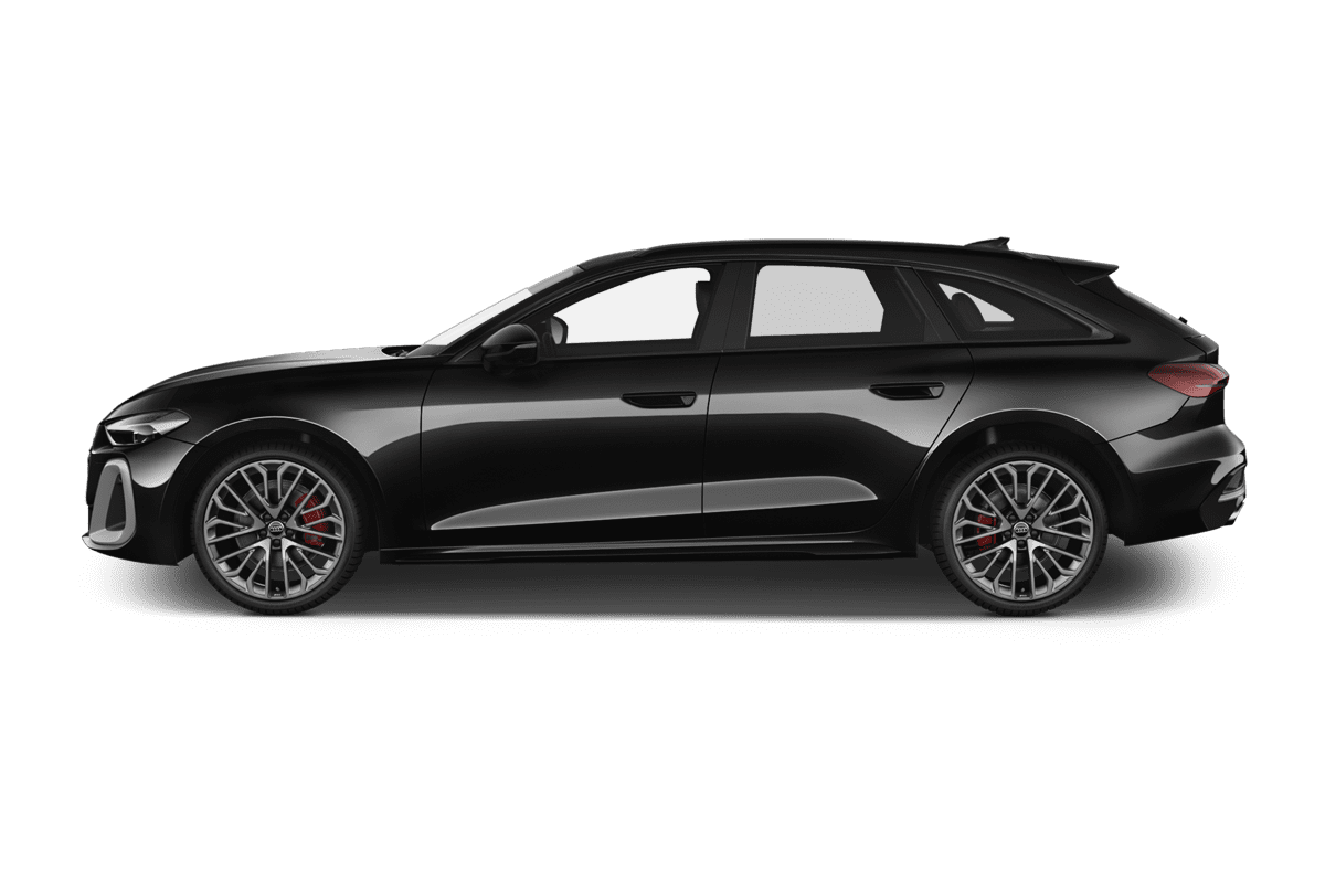 Seitenansicht eines Audi A5 Avant 