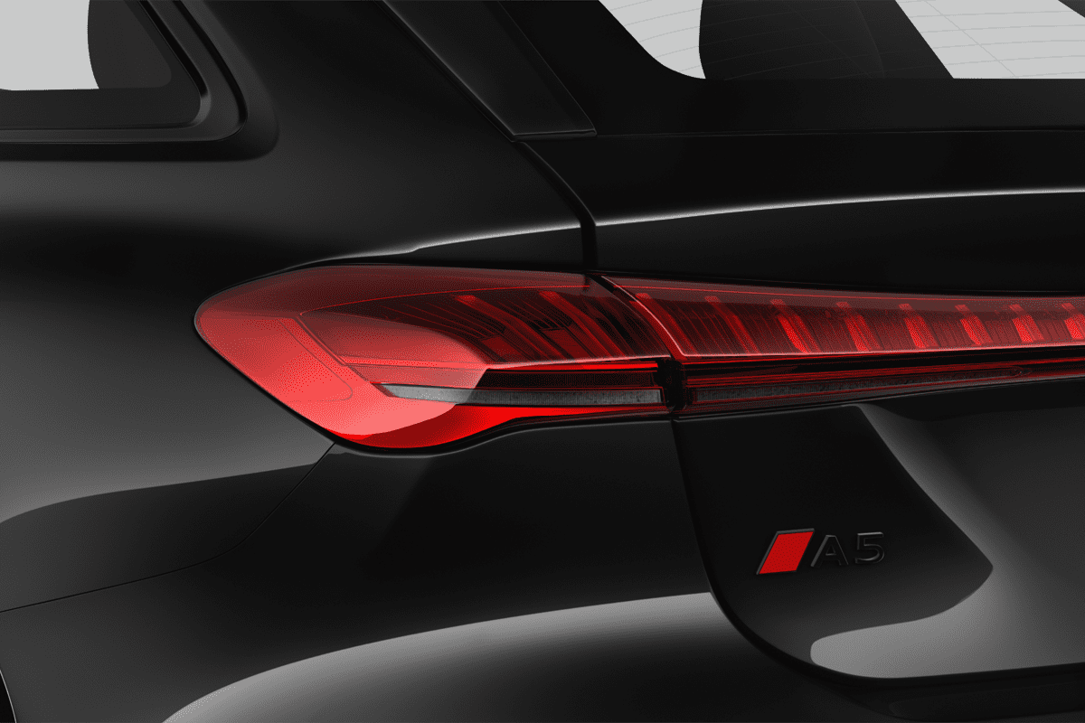 Heckleuchten eines Audi A5 Avant 