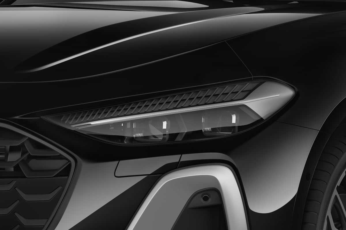 Frontscheinwerfer eines Audi A5 Avant 