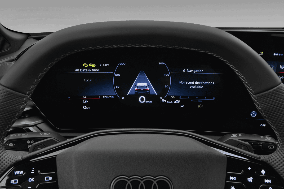 Kombiinstrument eines Audi A5 Avant 