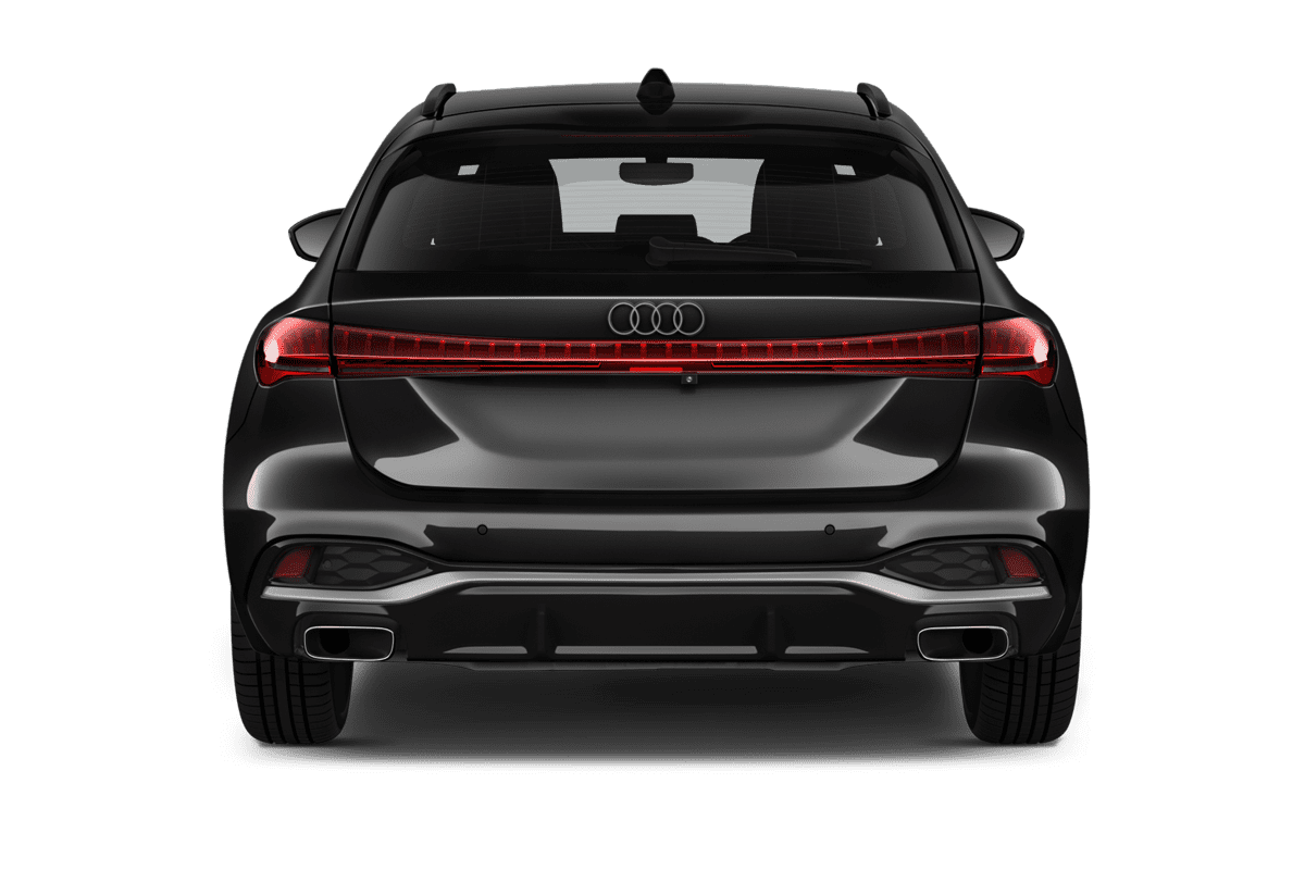 Heckansicht eines Audi A5 Avant 