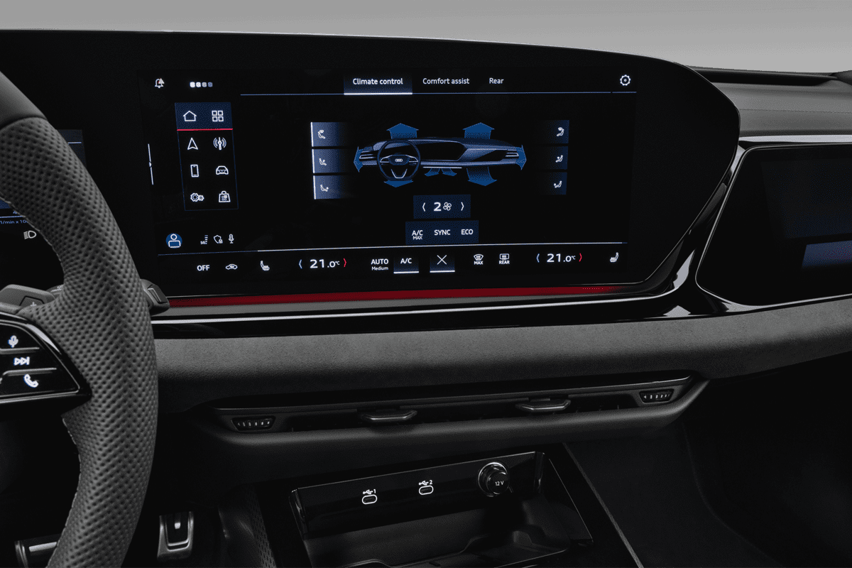 Klimasteuerung eines Audi A5 Avant 