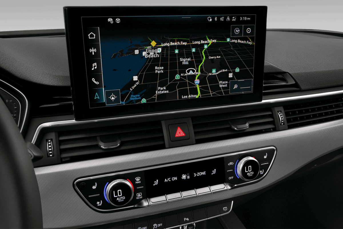 Mittelkonsole eines Audi A5 Sportback