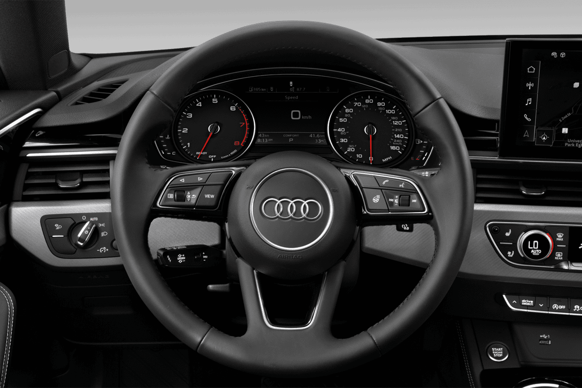 Lenkrad eines Audi A5 Sportback