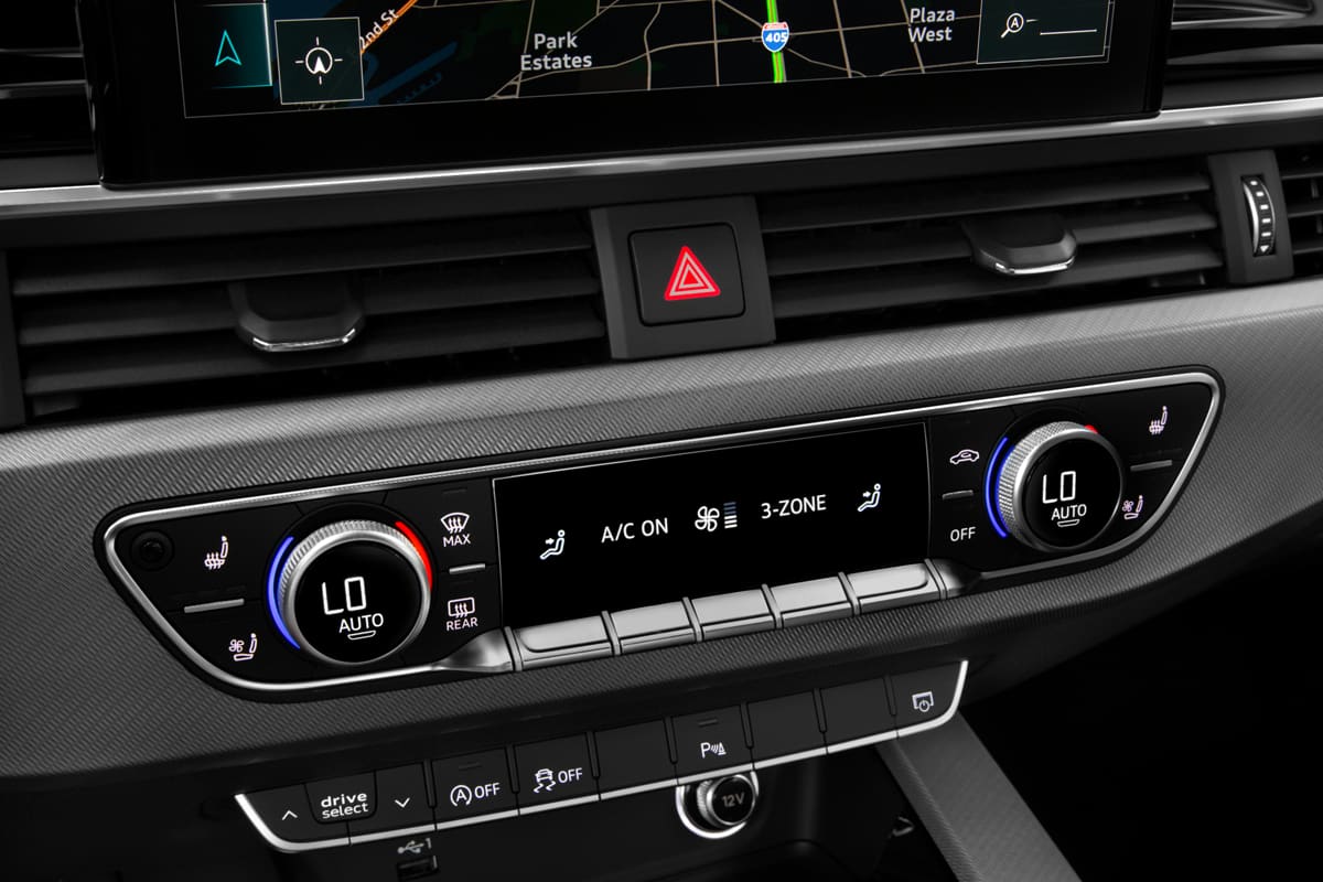 Klimasteuerung eines Audi A5 Sportback