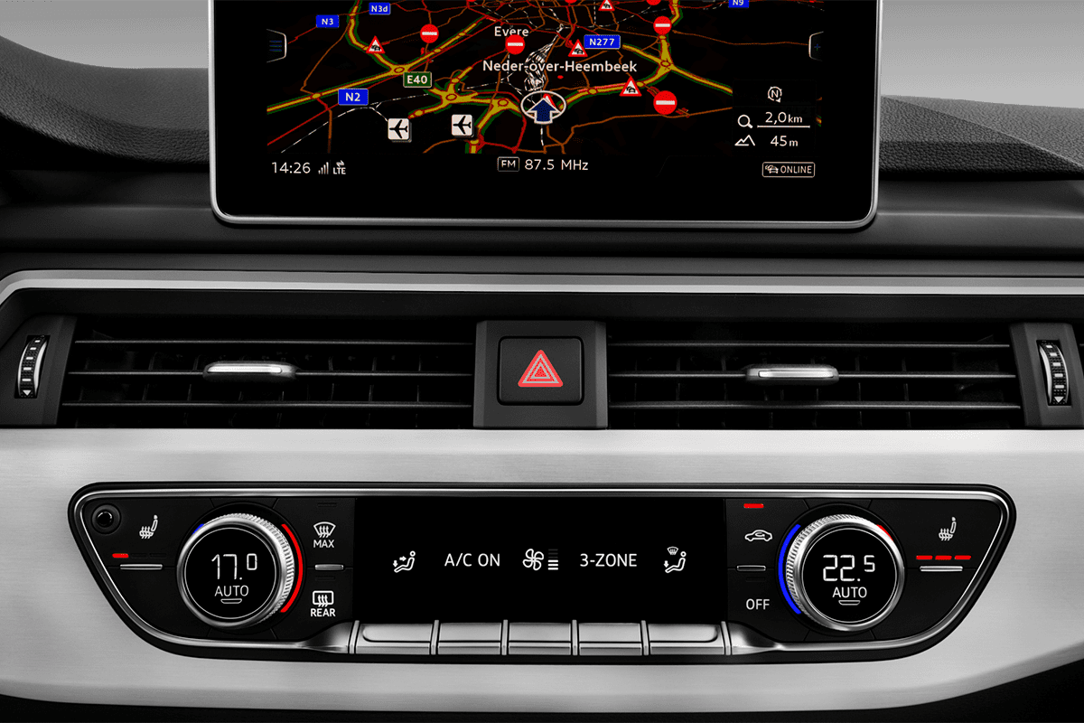 Lüftung eines Audi A5 Sportback g-tron