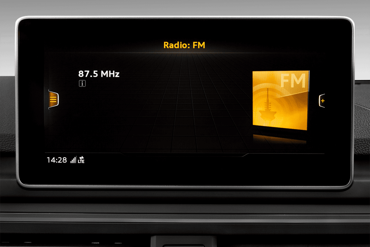 Audiosystem eines Audi A5 Sportback g-tron