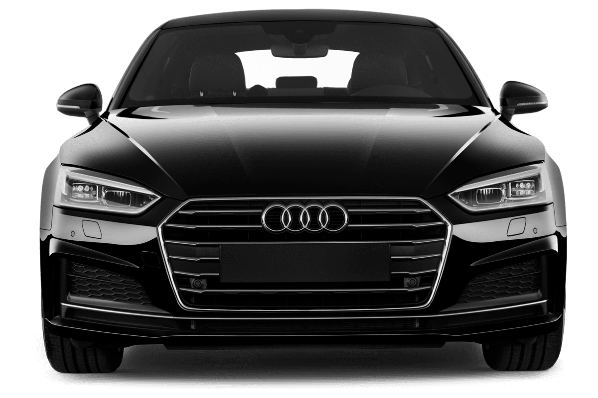 Frontansicht eines Audi A5 Sportback g-tron, freigestellt