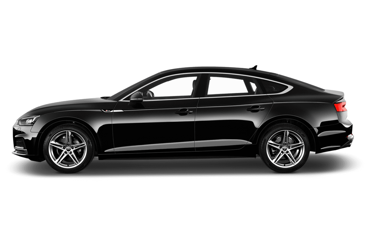 Seitenansicht eines Audi A5 Sportback g-tron