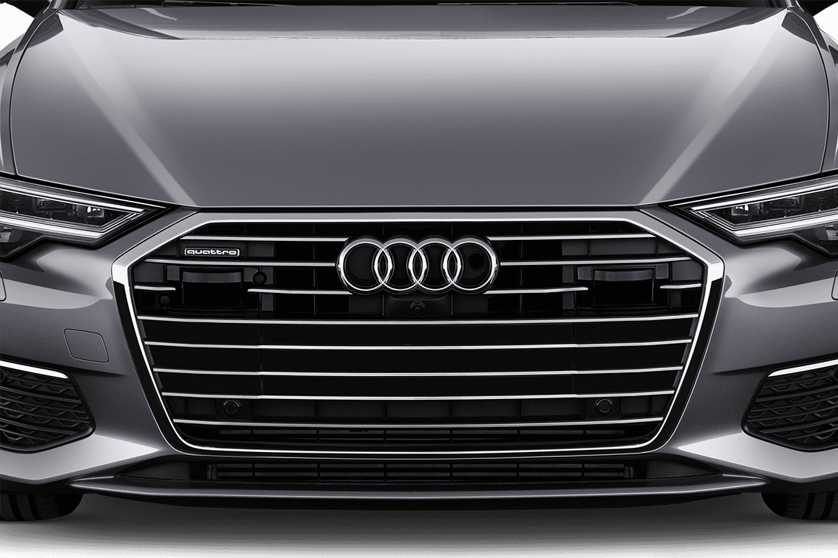 Kühlergrill eines Audi A6 Limousine TFSI e