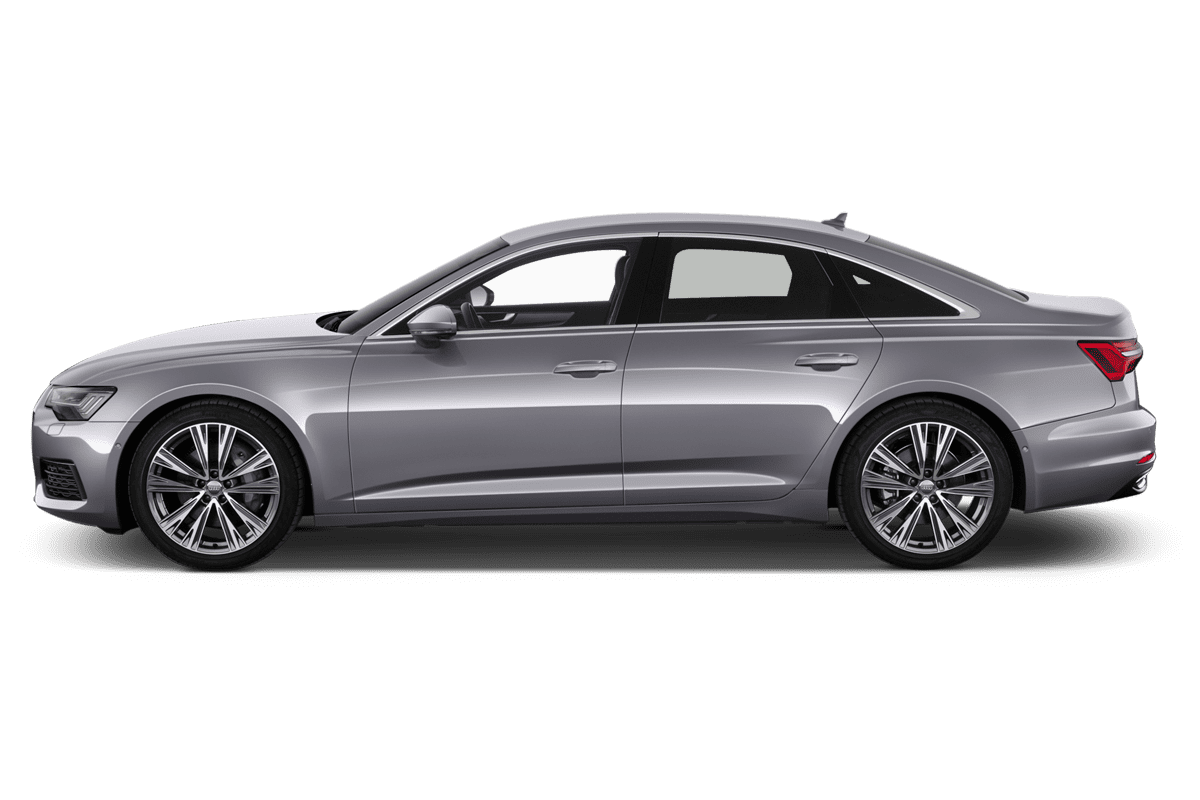 Seitenansicht eines Audi A6 Limousine TFSI e