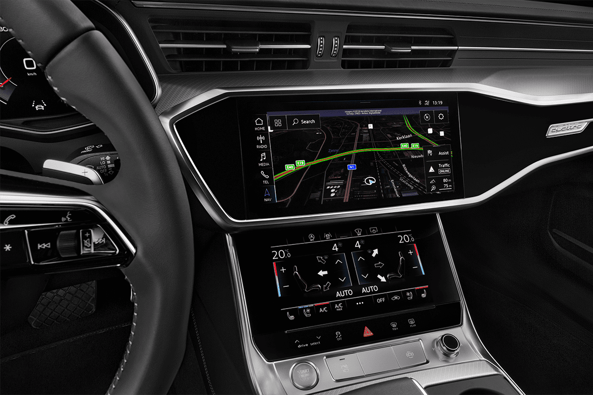 Klimasteuerung eines Audi A6 Limousine TFSI e