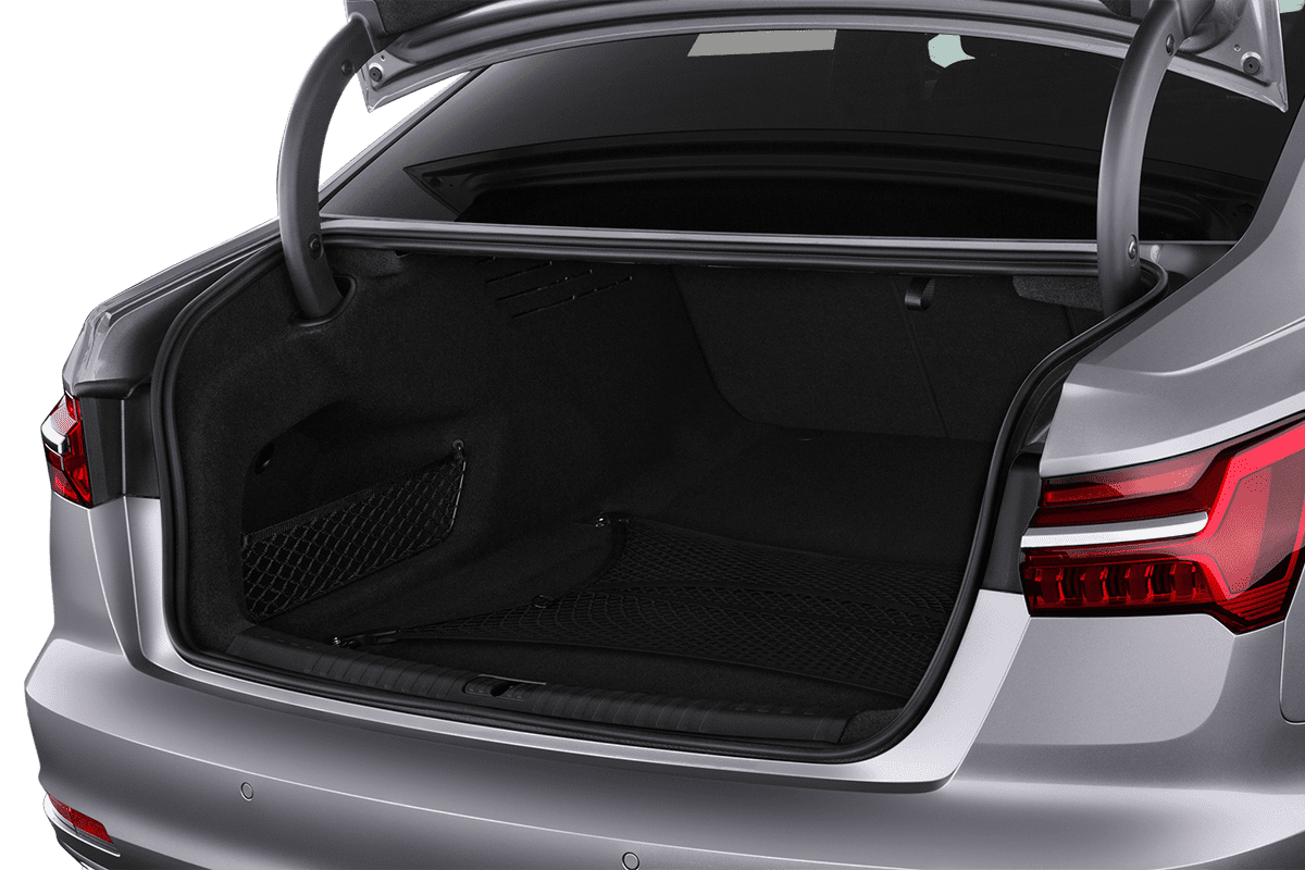 Kofferraum eines Audi A6 Limousine TFSI e