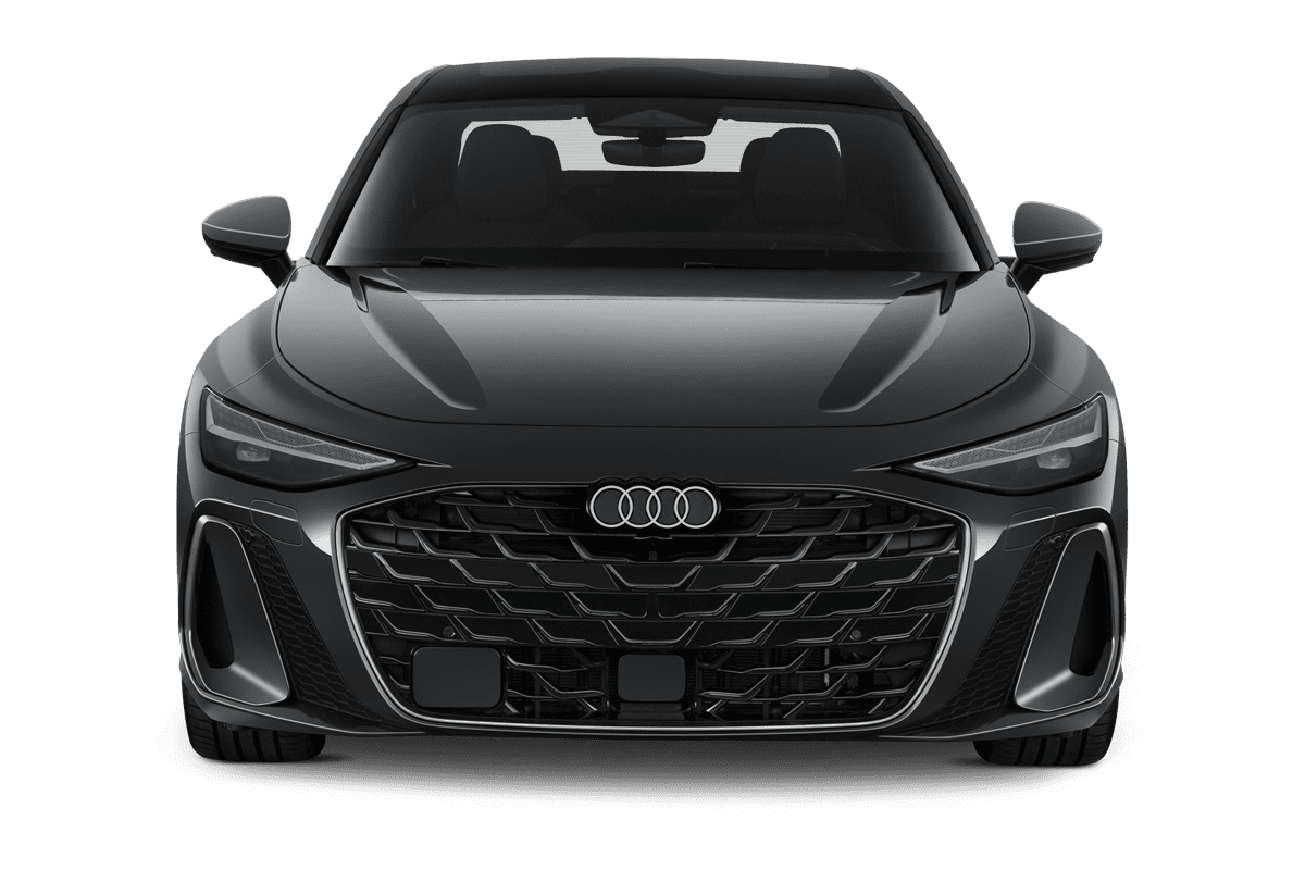 Frontansicht eines Audi A6 Limousine , freigestellt