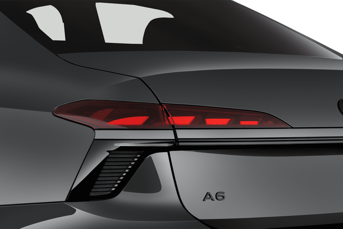 Heckleuchten eines Audi A6 Limousine 