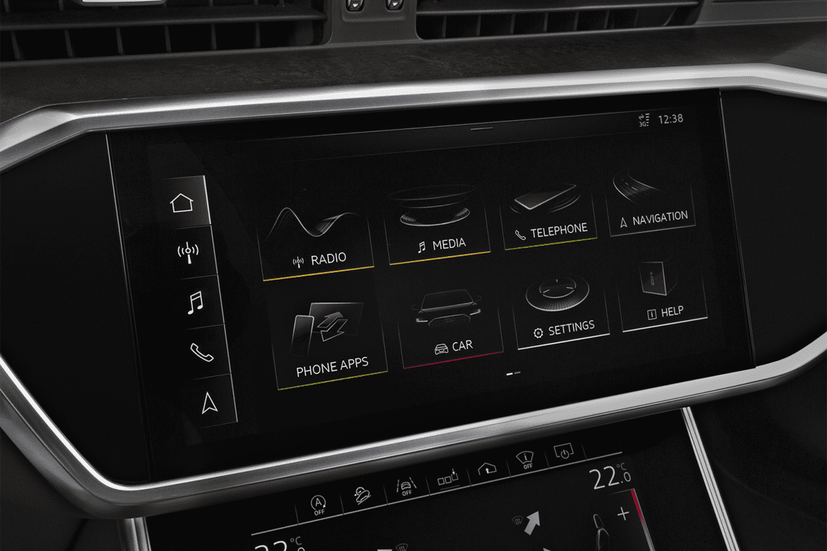 Audiosystem eines Audi A6 Allroad Quattro