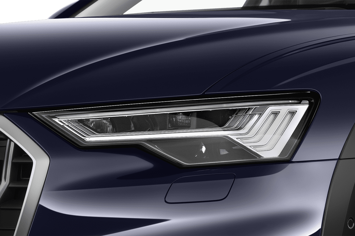 Frontscheinwerfer eines Audi A6 Allroad Quattro