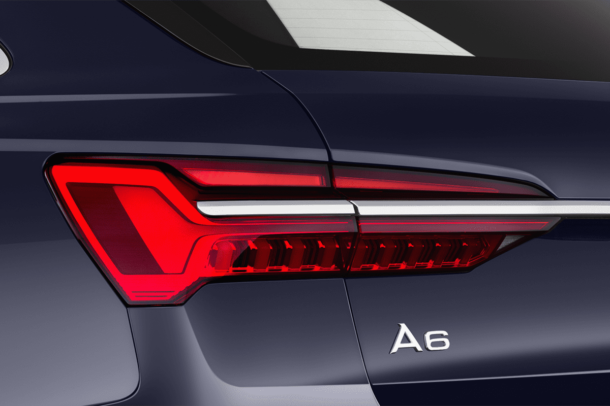 Heckleuchten eines Audi A6 Allroad Quattro