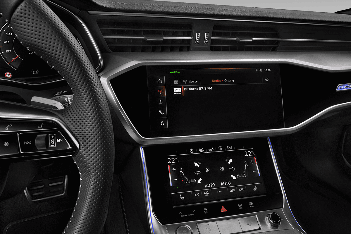 Audiosystem eines Audi A6 Avant e-hybrid