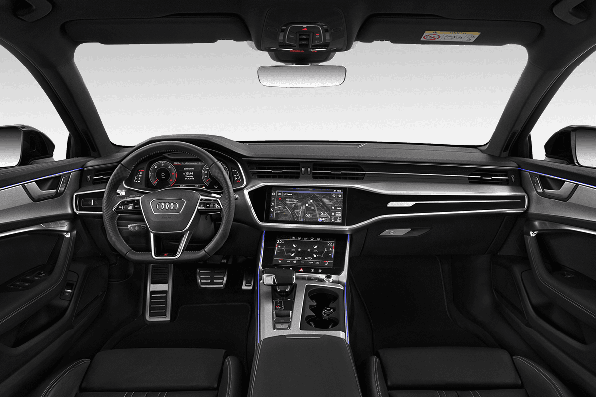 Armaturenbrett eines Audi A6 Avant e-hybrid