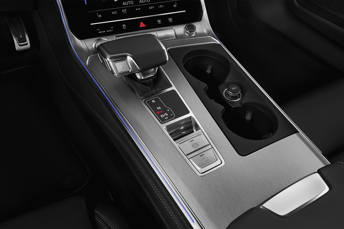 Schaltknüppel eines Audi A6 Avant e-hybrid