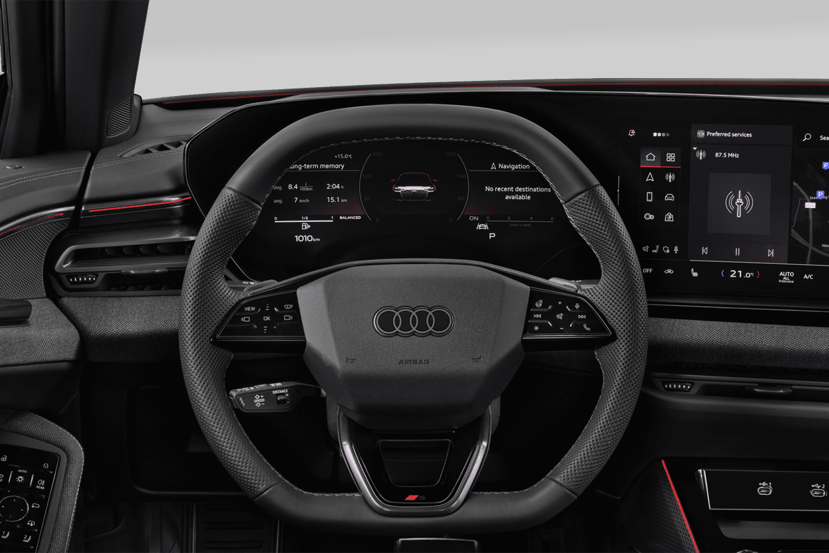 Lenkrad eines Audi A6 Avant 