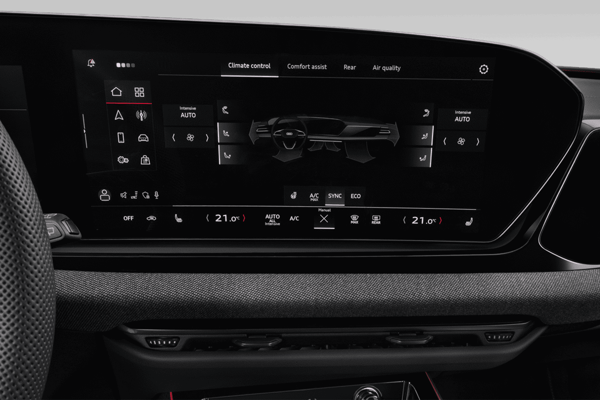 Klimasteuerung eines Audi A6 Avant 